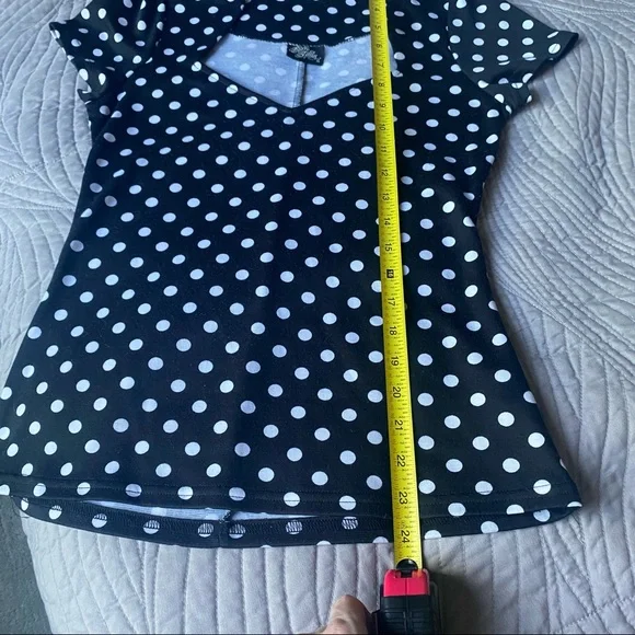 RockSteady Polka Dot Rockabilly Shirt - Picture 5 of 7